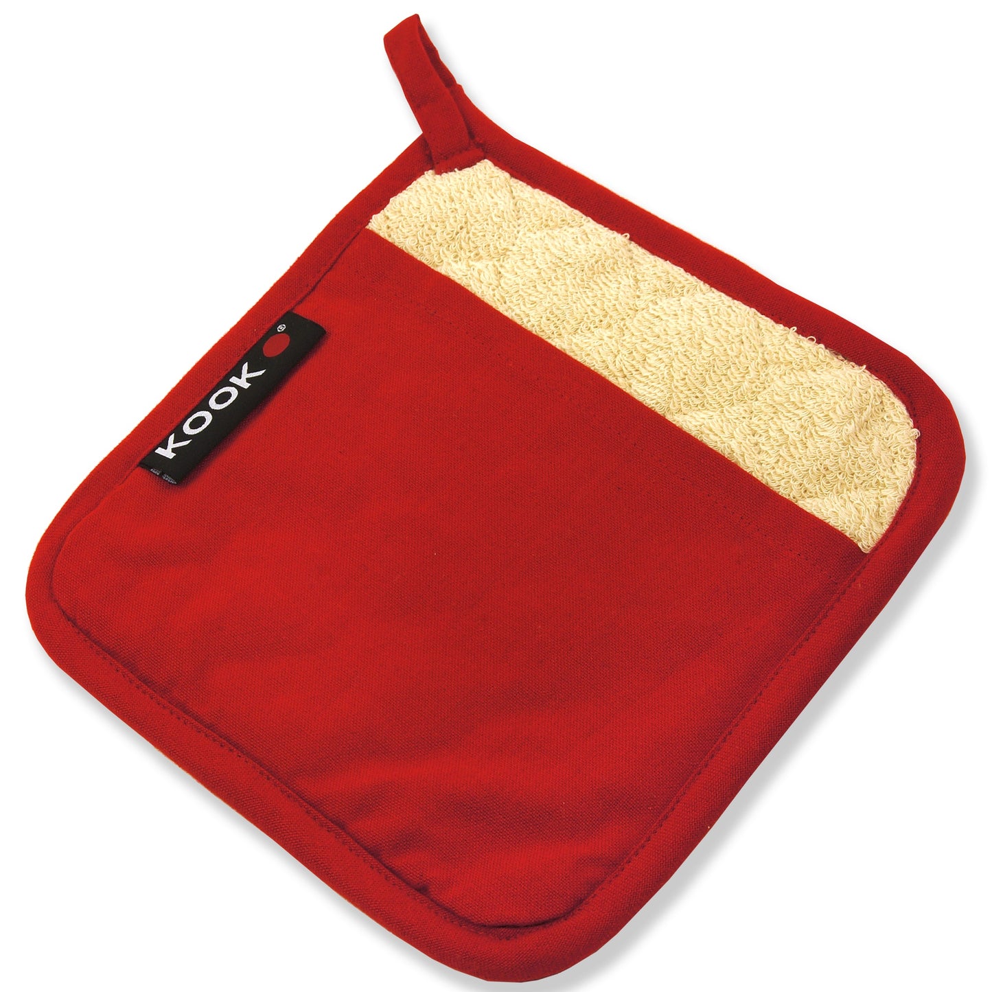 Pannenlap Uni Rood
