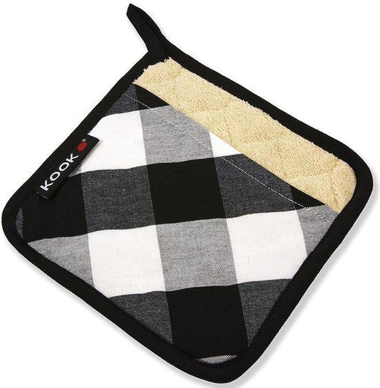 Pannenlap Ruit Zwart