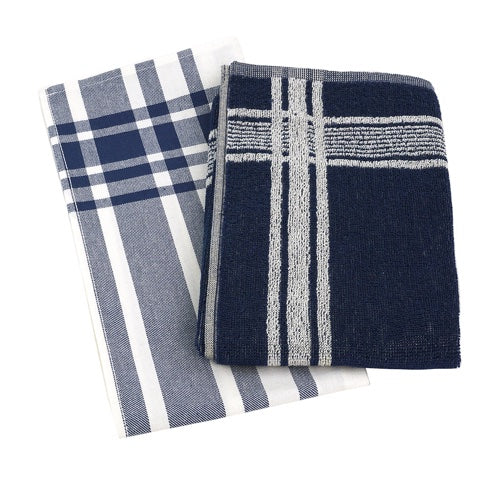 Keukendoek Streep blauw