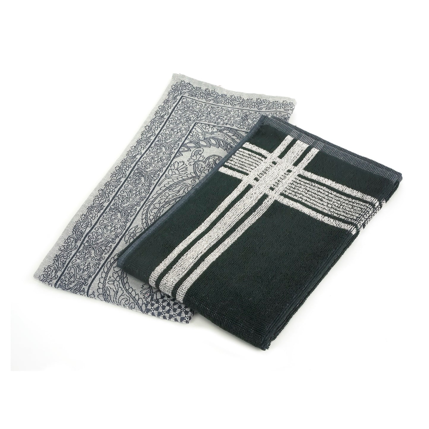 Keukendoek Streep grijs