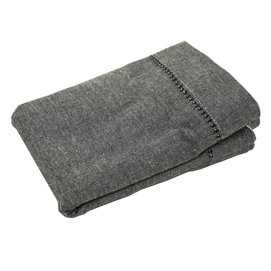 Servetset/4 gemeleerd Zwart